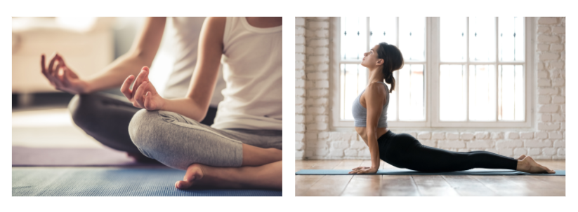 Yoga e pilates per aiutare a prevenire la cellulite 